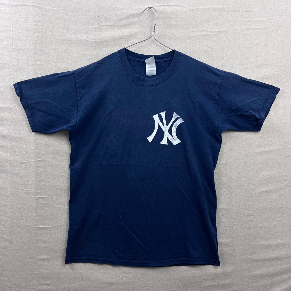 Gildan T-Shirt Mens Large Navy Blue NY Yankees Don Mattingly‎ 23 Graphic Tee